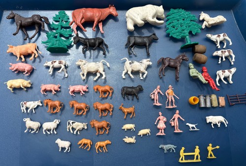 Vintage collection plastic - of,