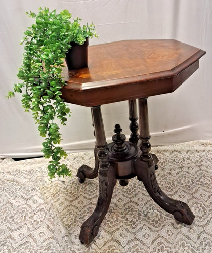 Antique octagonal table - octagonal,