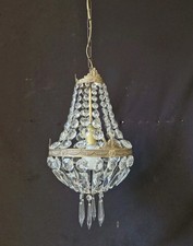 Vintage Antique French 1 Light