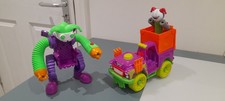 ⭐️ IMAGINEXT Justice League JOKER BATTLING ROBOT and Tank⭐️