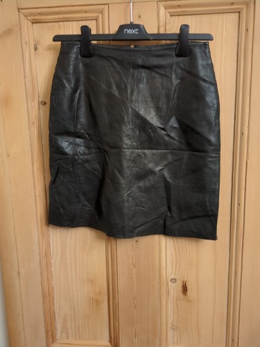 Leather mini skirt size - leather,