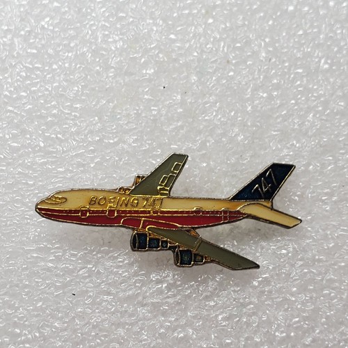 Vintage boeing 747 lapel pin - vintage,