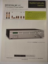 Bryston SP 17 Preamplifier
