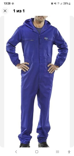 Hooded boiler suit polycotton - boiler,
