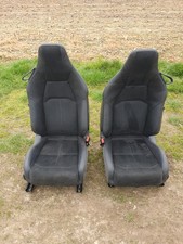 JAGUAR F-TYPE X152 2021 Black Leather Front Seats Interior Genuine 