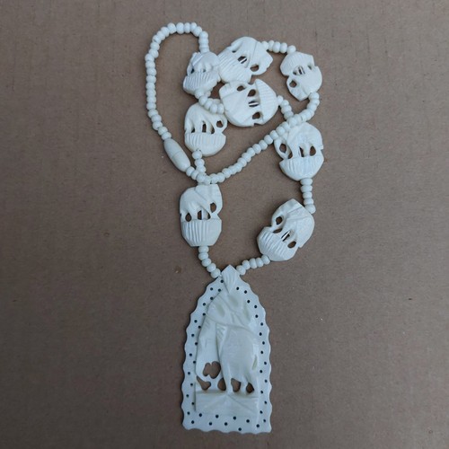 Vintage hand carved - carved, bovine