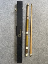 QMaster 2-Piece Pool Cue with Hard Case – Vintage Style Billiard Stick