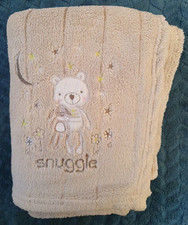 Beige Fleece Blanket Snuggle