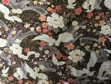 Kona Bay Flying Cranes Cotton