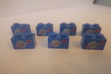 Lego Classic Space Bricks with Gold Logo 3004p90 x 7pcs