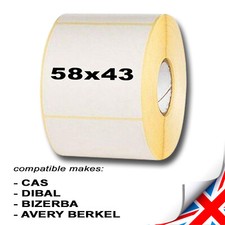 58x43mm SCALE LABELS- CAS ☆