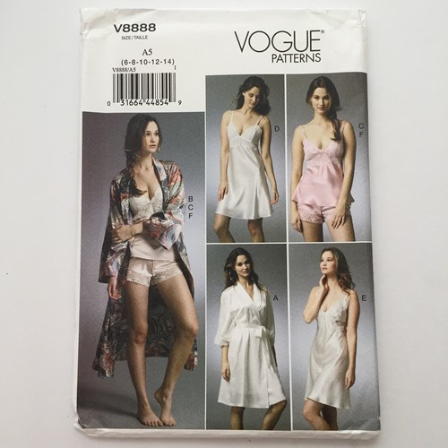 Vogue 8888 camisole chemise - vogue,