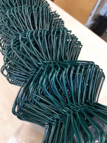 Green chain link - green, fencing