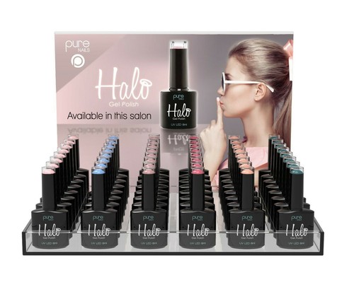 Pure nails halo gel - nails, polish