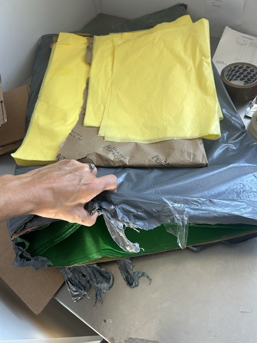 Huge ribbon tissue paper job - paper,