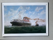 CUNARD MARINE PRINT- RMS