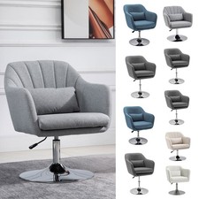 Stylish Retro Linen Swivel Tub