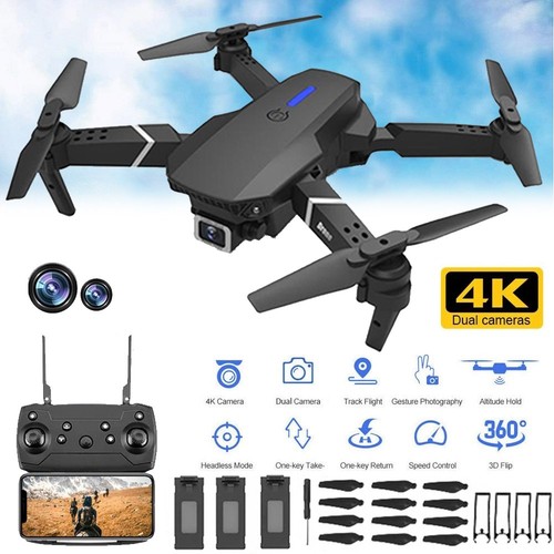 Drone wifi fpv dual - wifi, 4k