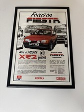 FRAMED 1988 Mk2 Ford Fiesta