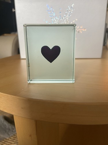 Spaceform glass token heart - spaceform,