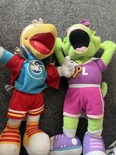 Parkdean Sid The seagull  And Lizzie The Lizard Soft Toys