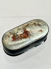 Russian Fedoskino Lacquered