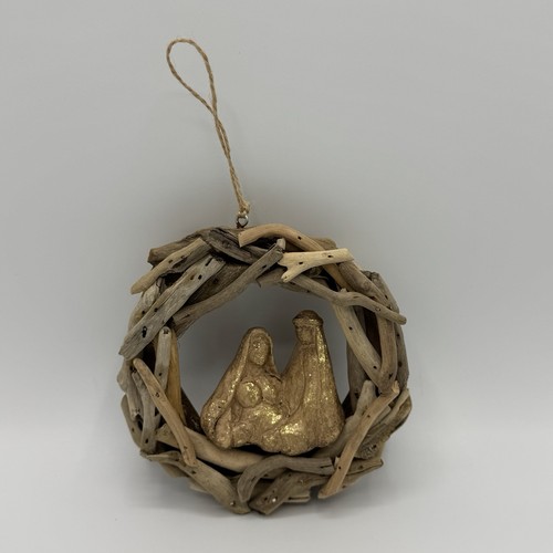 Nativity scene ornament - scene,