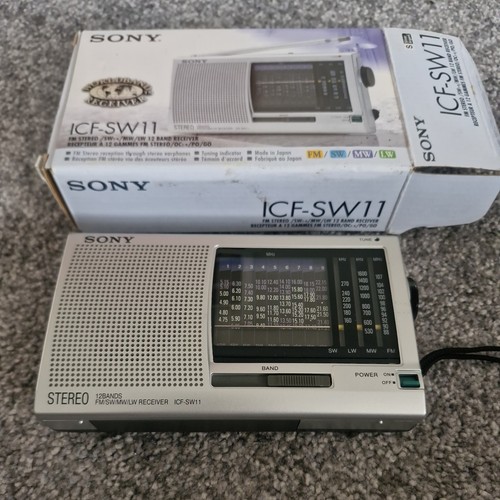 Sony icf sw11 lw - icf-sw11, fm/sw/mw/lw