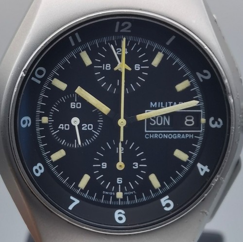 Tutima military chronograph - military,