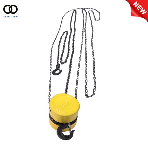 Yellow chain hoist block - hoist,