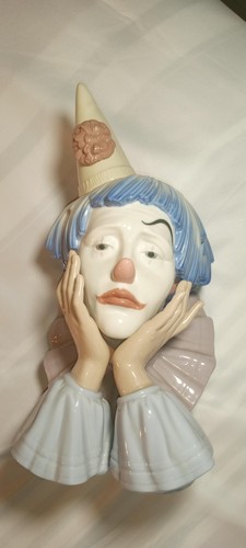 Rare vintage lladro - vintage, clown
