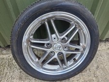 Brabus Smart alloy Front Wheel rim & tyre 155/60R15 Needs Refurbish A4514013902