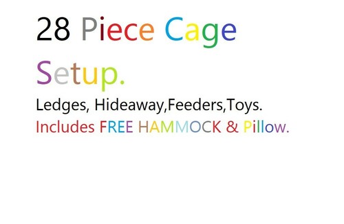 Peice cage set - peice, up, 