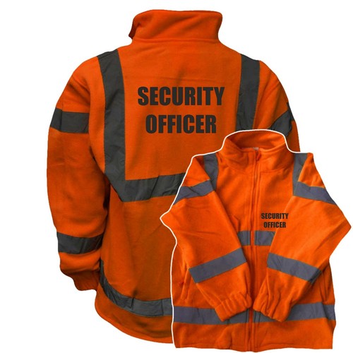 Security officer orange high - officer,