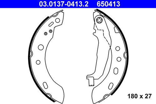 Ate 0137 0413 brake - 03.0137-0413.2,