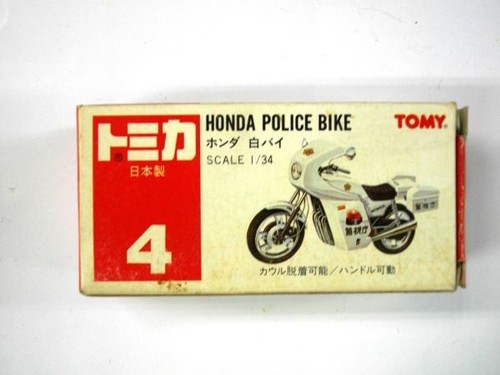 Tomica honda police - tomica, motorcycle