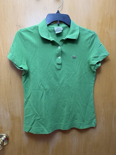Lacoste women green cotton - green,