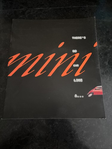 Mini range brochure 1995 - range,
