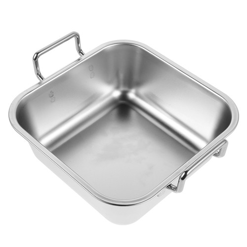 Stainless steel square tray - ,