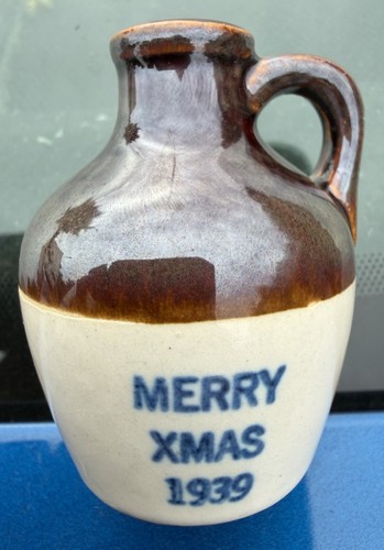 Vtg uhl pottery mini - pottery, merry