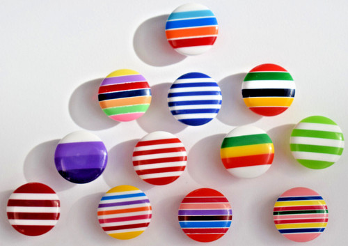Stripe shank button - ,