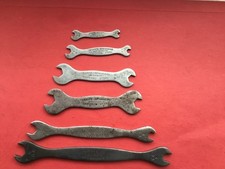 Vintage Terry’s BA Spanners  x 4 + two Draper 8100 BA in used condition.