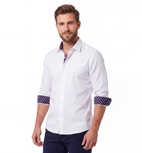 Mens navy oxford - mens, shirt