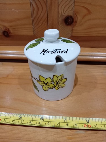 Early toni raymond mustard pot - mustard,