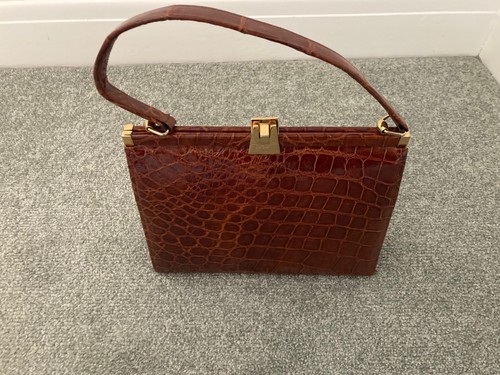 Vintage womens brown real - womens,