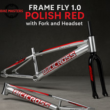 BMX FLY 1.0 Frame Polish Red +