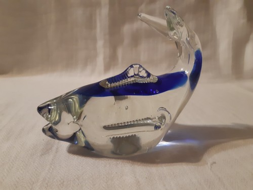 Art glass blue - glass,