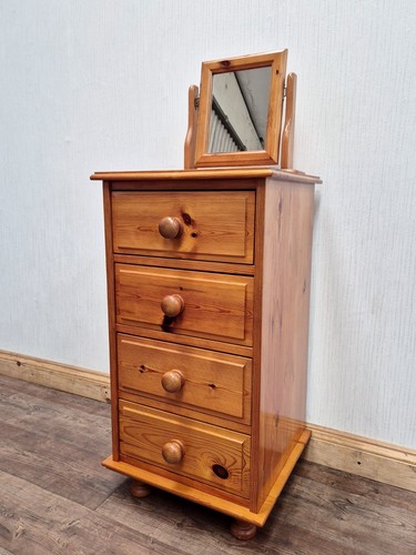 Pine chest drawers - chest,