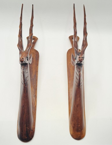 Pair vintage african hand - pair,