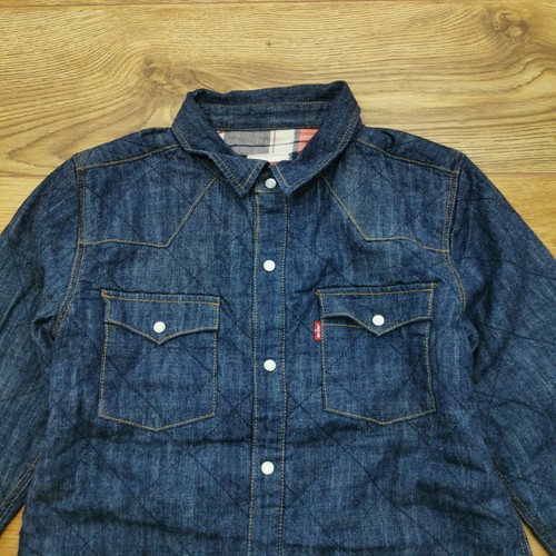 Levi quilted denim jacket - levi's,
